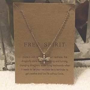 Dragonfly necklace
